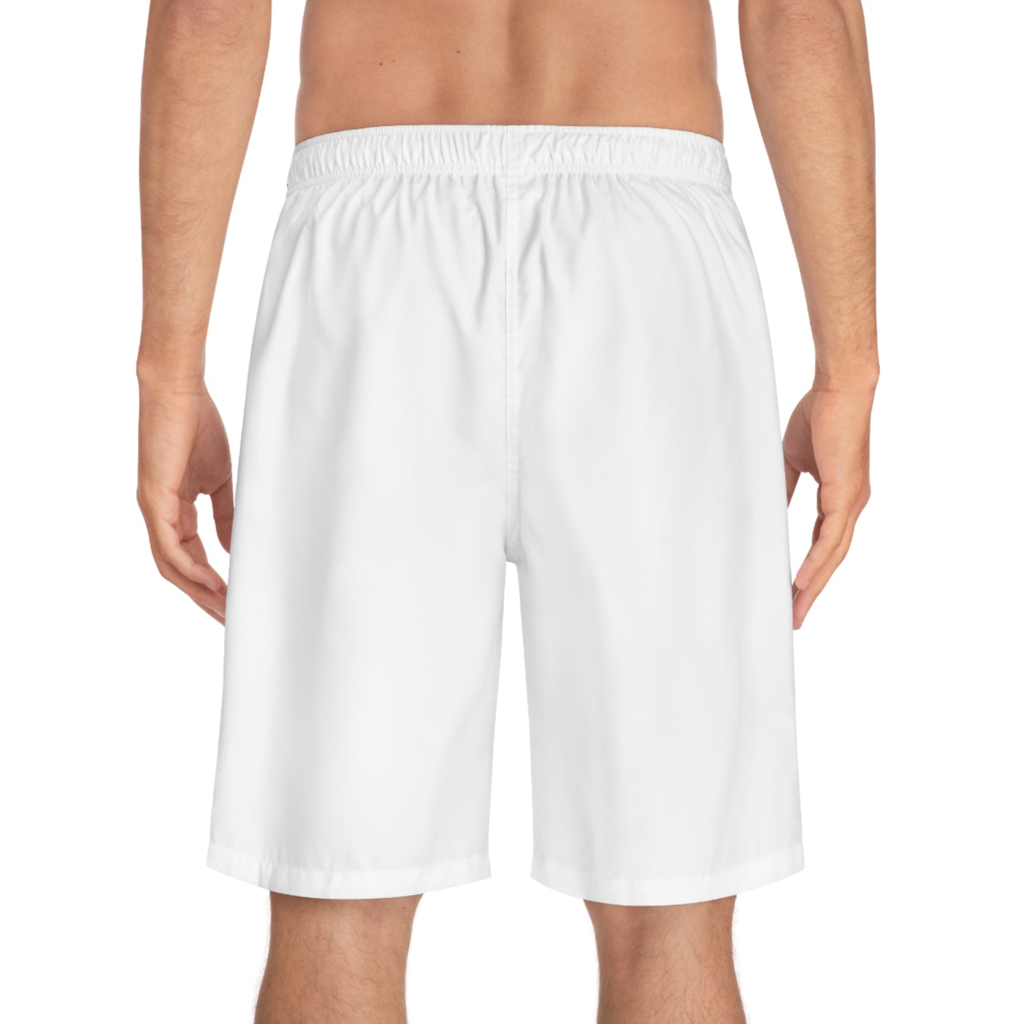 Men's Board Shorts with Cross Design – Perfect for Beach Days & Summer Fun