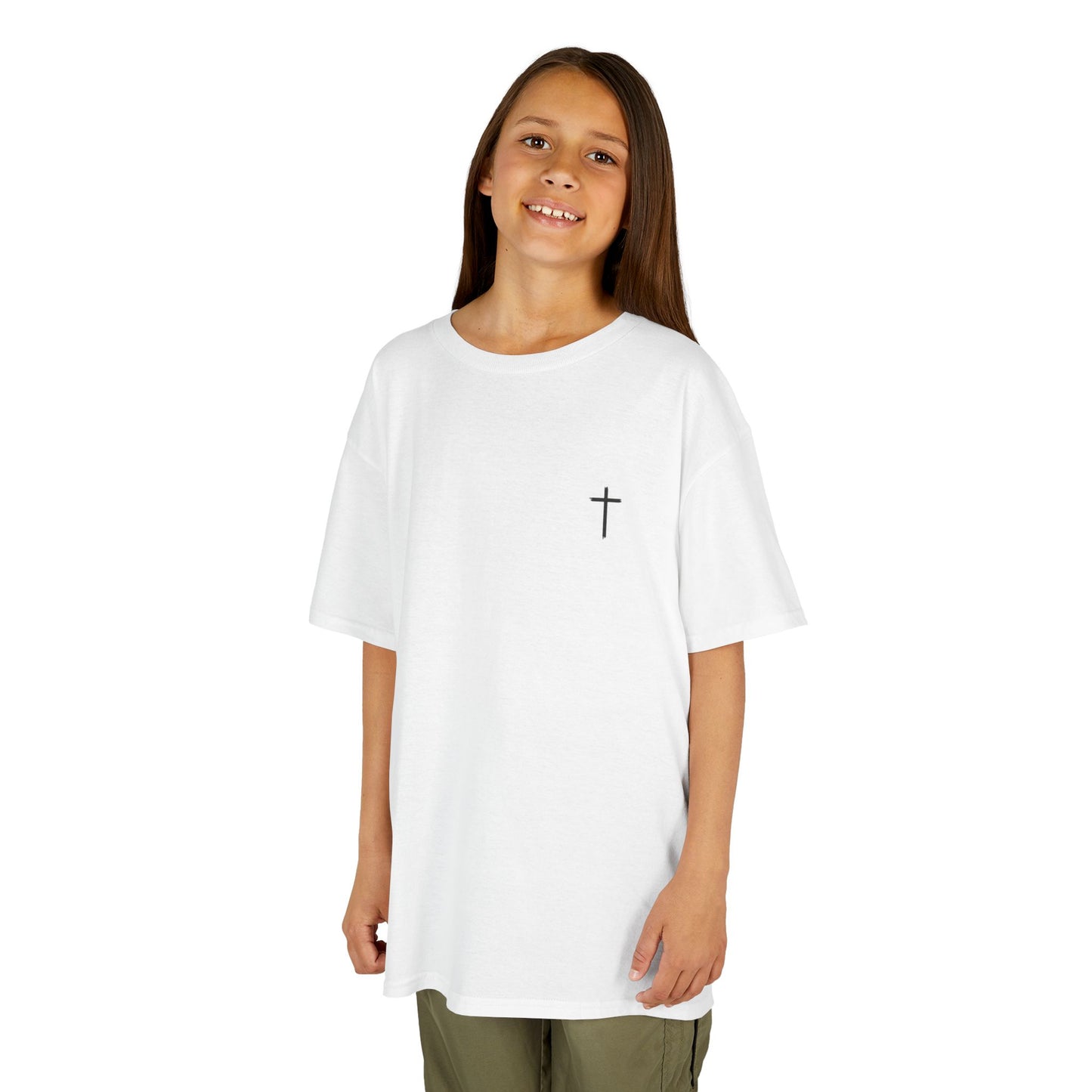 Kids Christian Tee with Cross and John 3:16