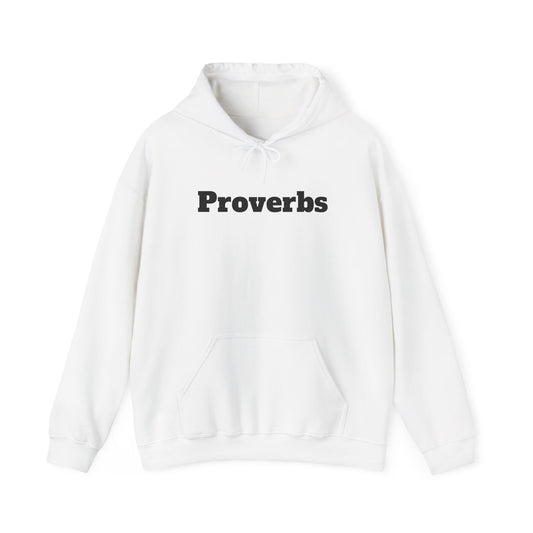 Inspirational Proverbs Hoodie | Faith Quotes Unisex Sweatshirt