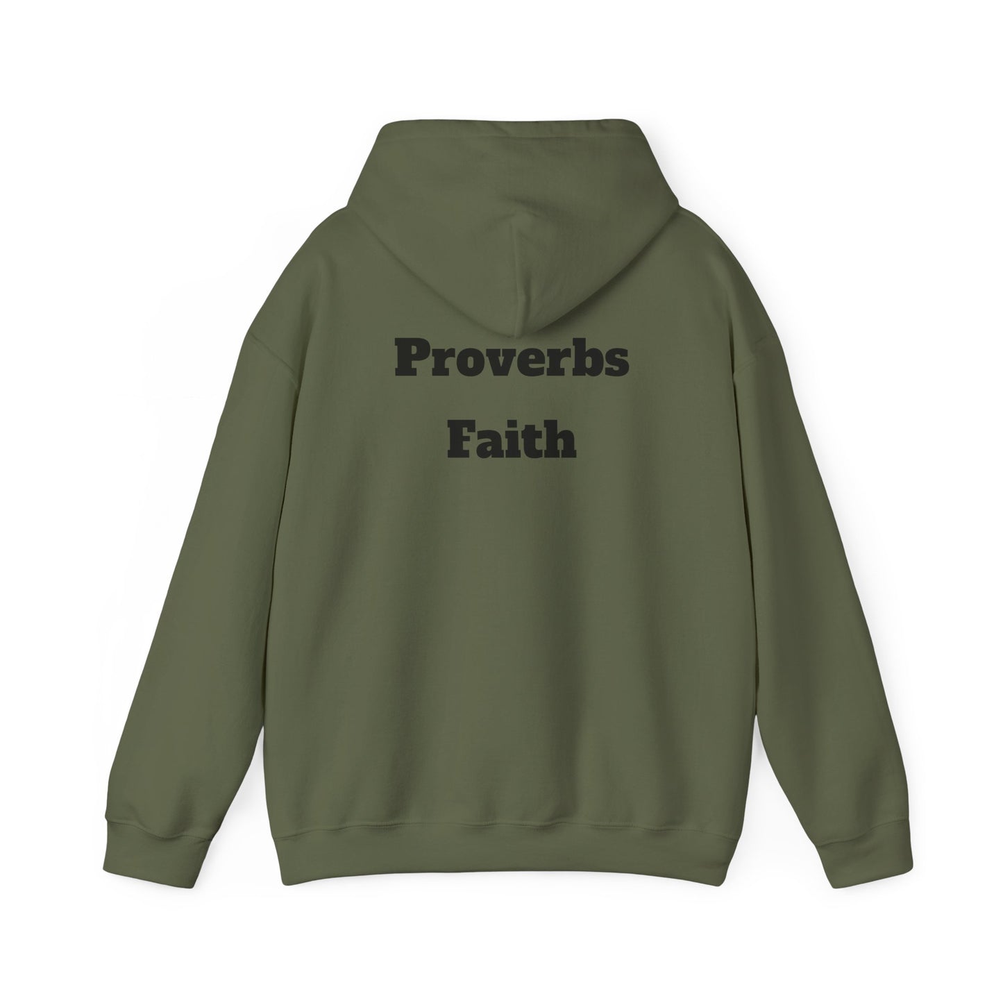 Inspirational Proverbs Hoodie | Faith Quotes Unisex Sweatshirt