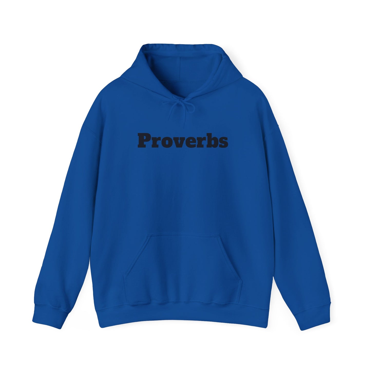 Inspirational Proverbs Hoodie | Faith Quotes Unisex Sweatshirt