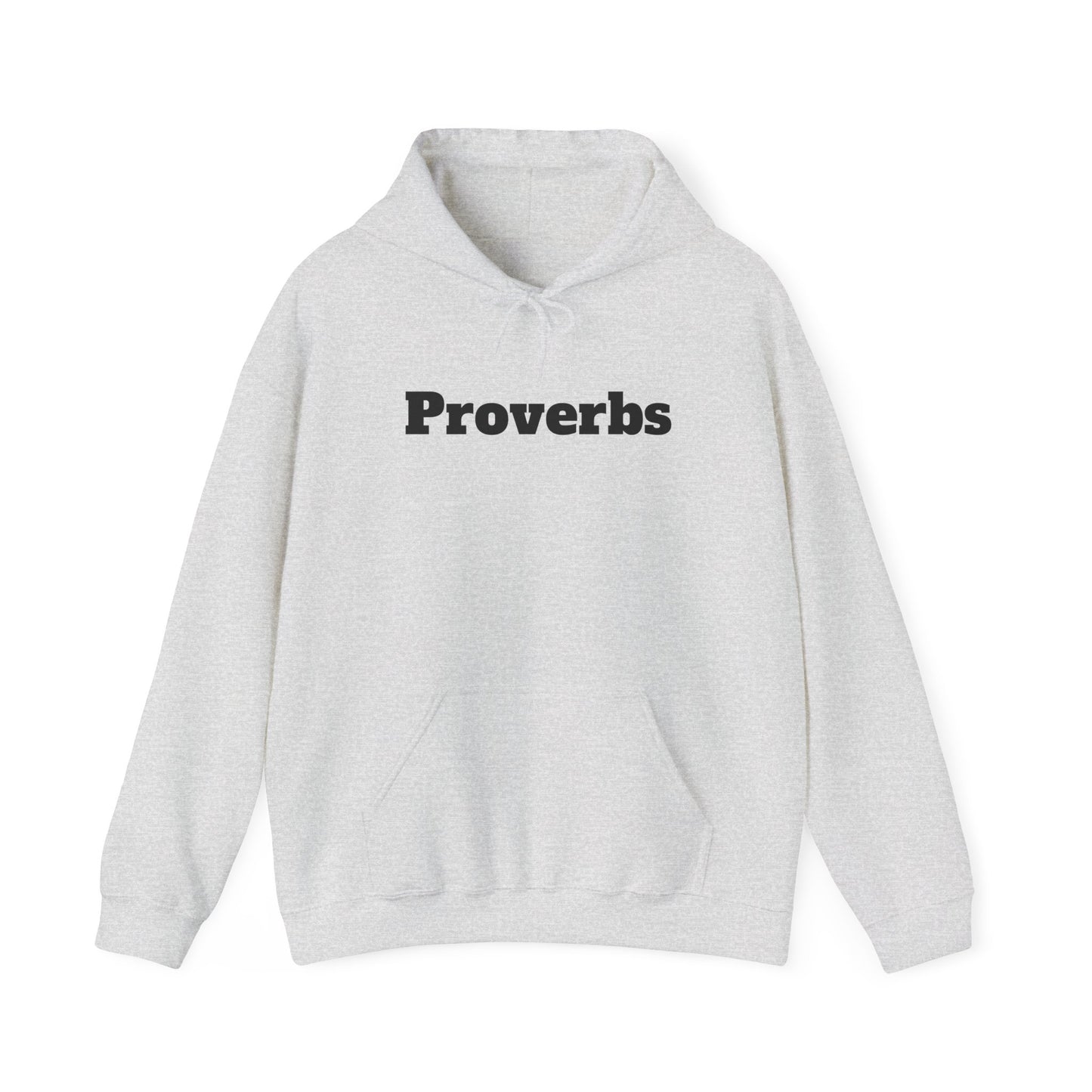 Inspirational Proverbs Hoodie | Faith Quotes Unisex Sweatshirt