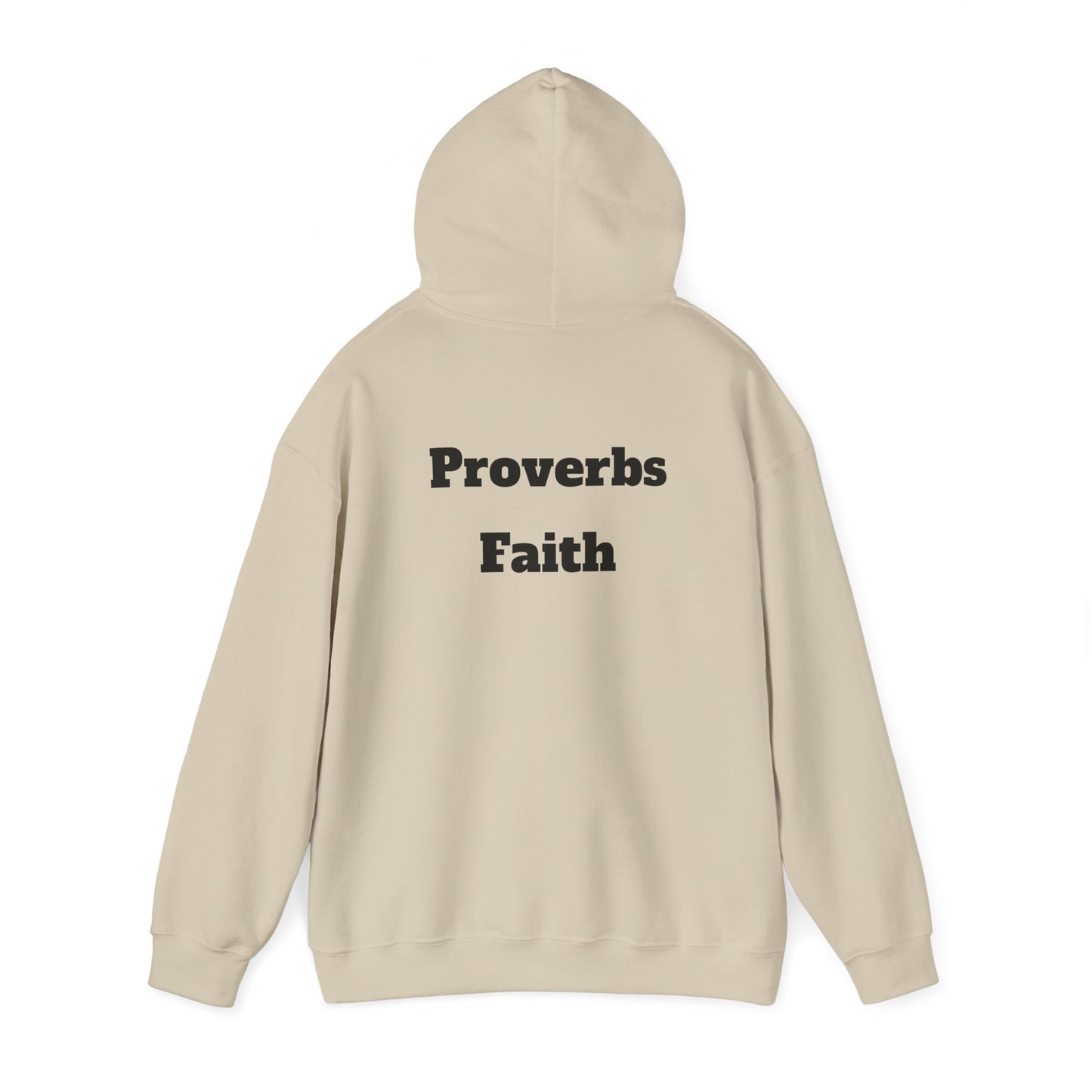 Inspirational Proverbs Hoodie | Faith Quotes Unisex Sweatshirt