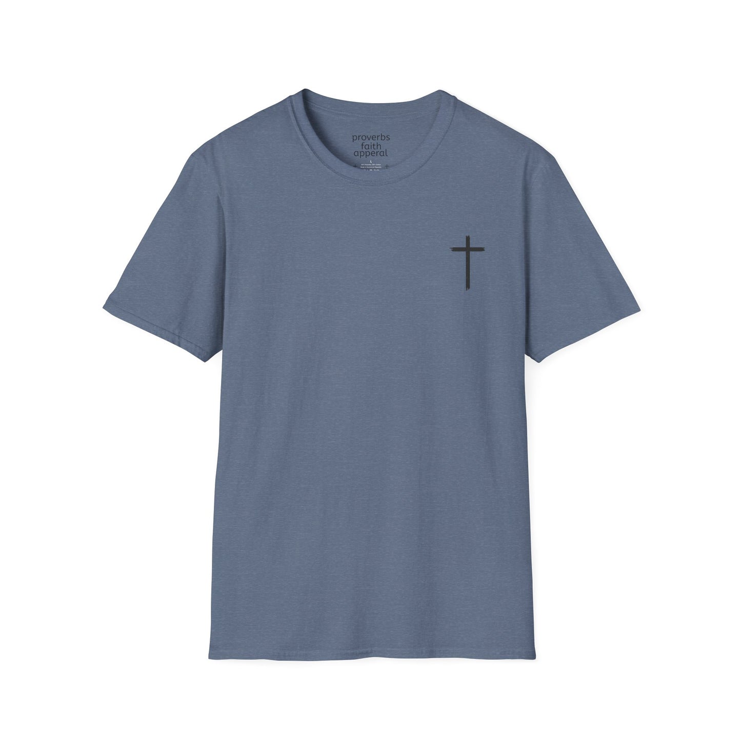 Faith-Inspired Unisex Softstyle T-Shirt - 'Jesus Loves You' Design