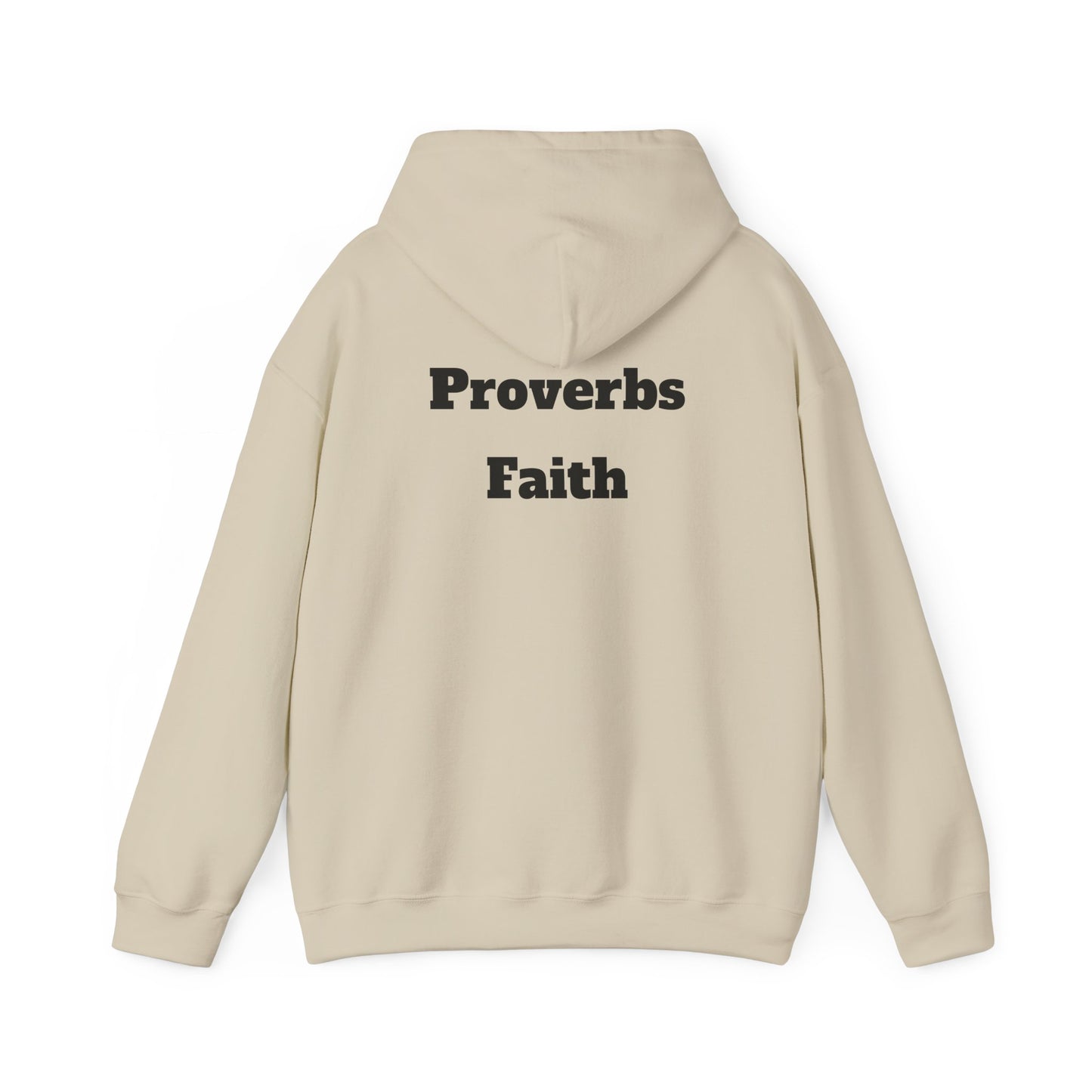 Inspirational Proverbs Hoodie | Faith Quotes Unisex Sweatshirt