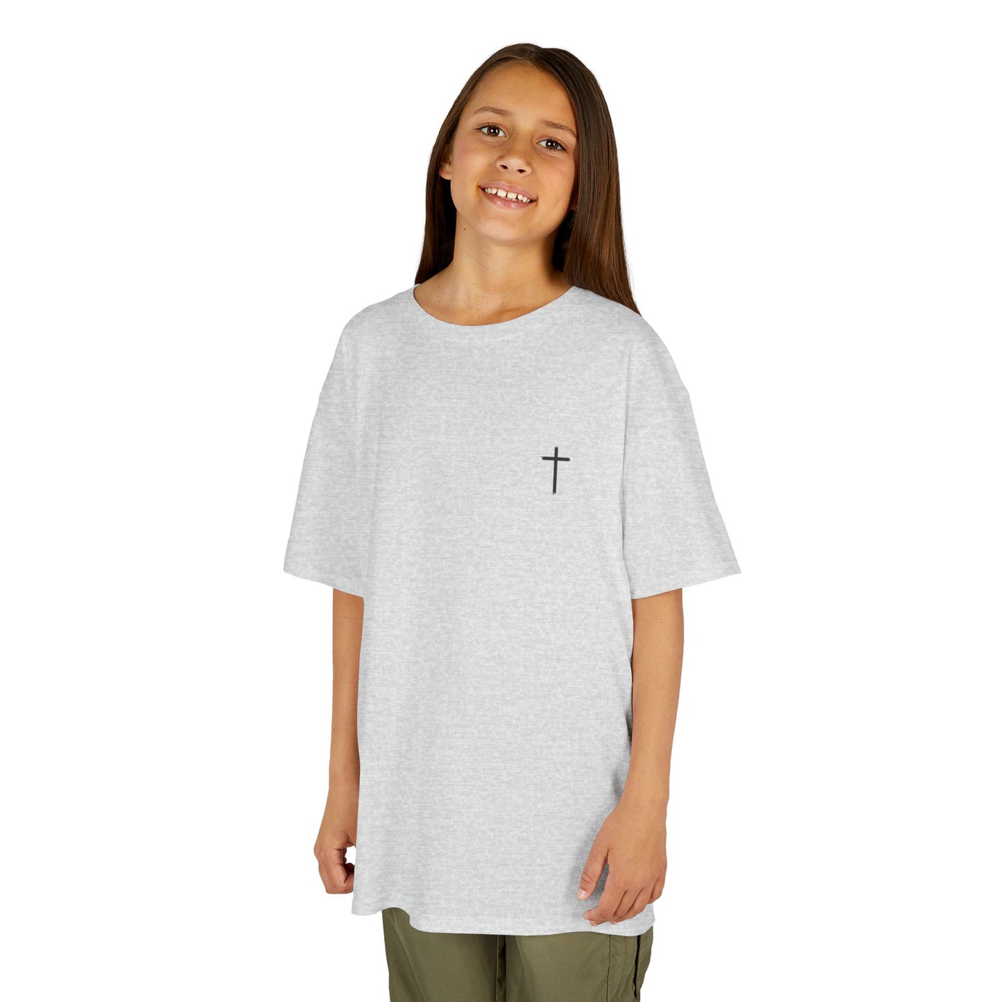 Kids Christian Tee with Cross and John 3:16