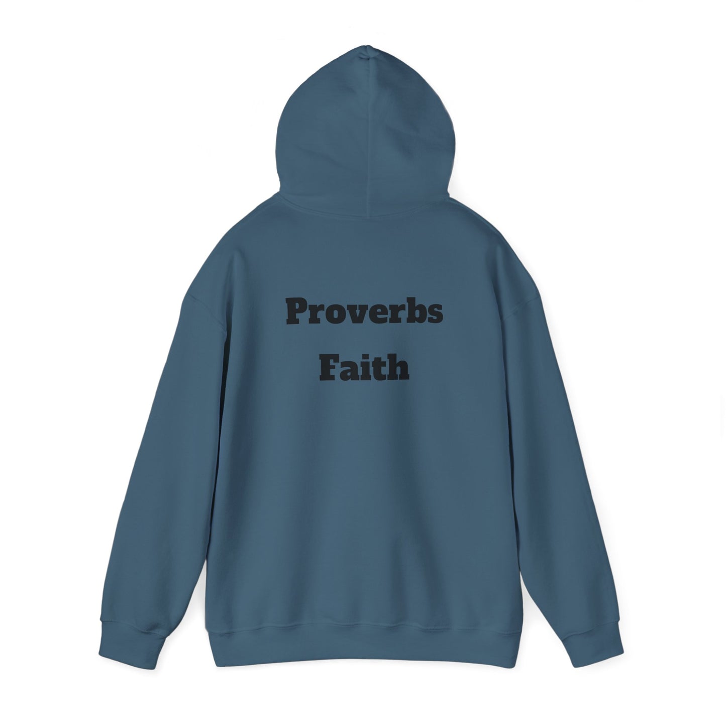 Inspirational Proverbs Hoodie | Faith Quotes Unisex Sweatshirt