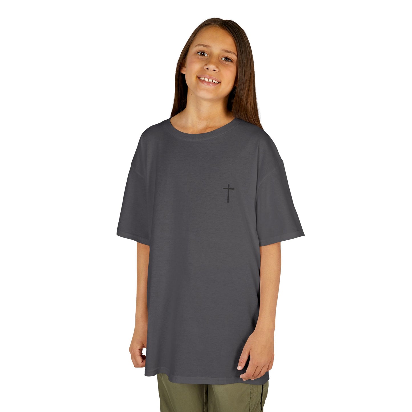 Kids Christian Tee with Cross and John 3:16