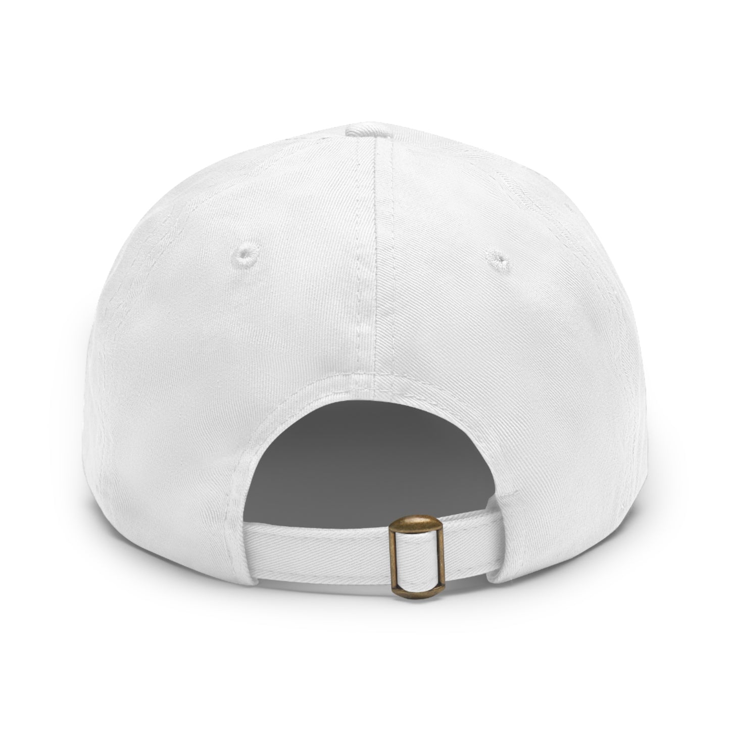 Faith-Inspired Dad Hat with Leather Cross Patch