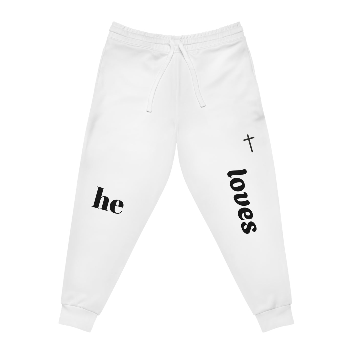 Faith-Inspired Athletic Joggers for Comfort and Style