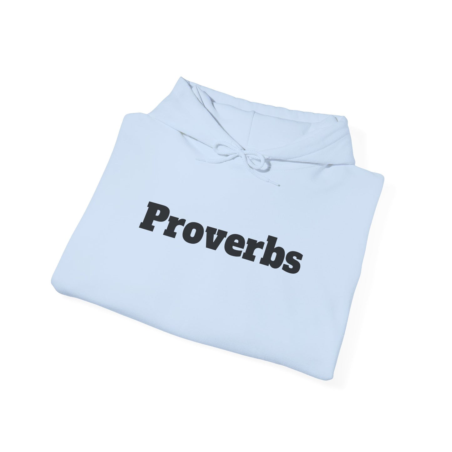 Inspirational Proverbs Hoodie | Faith Quotes Unisex Sweatshirt