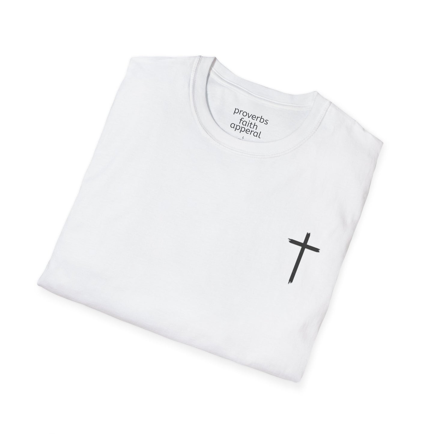 Faith-Inspired Unisex Softstyle T-Shirt - 'Jesus Loves You' Design