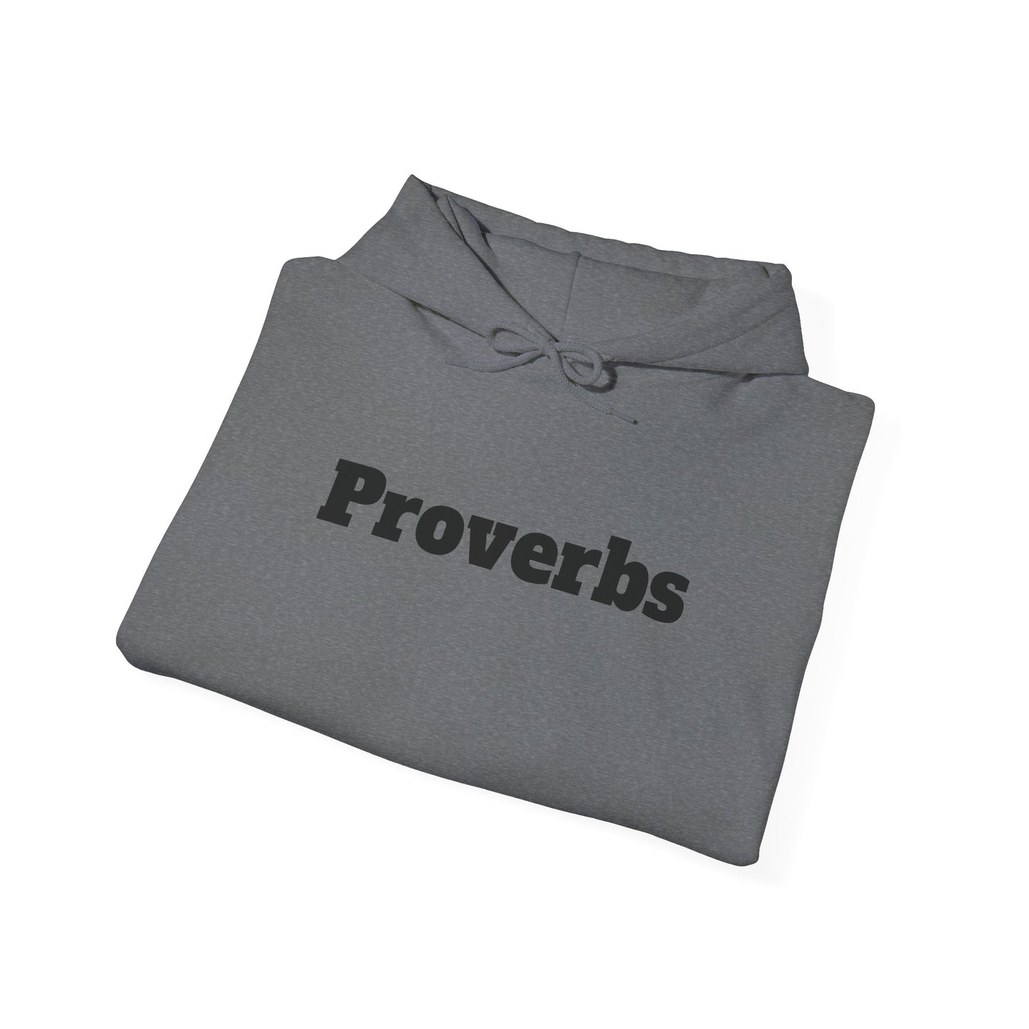 Inspirational Proverbs Hoodie | Faith Quotes Unisex Sweatshirt