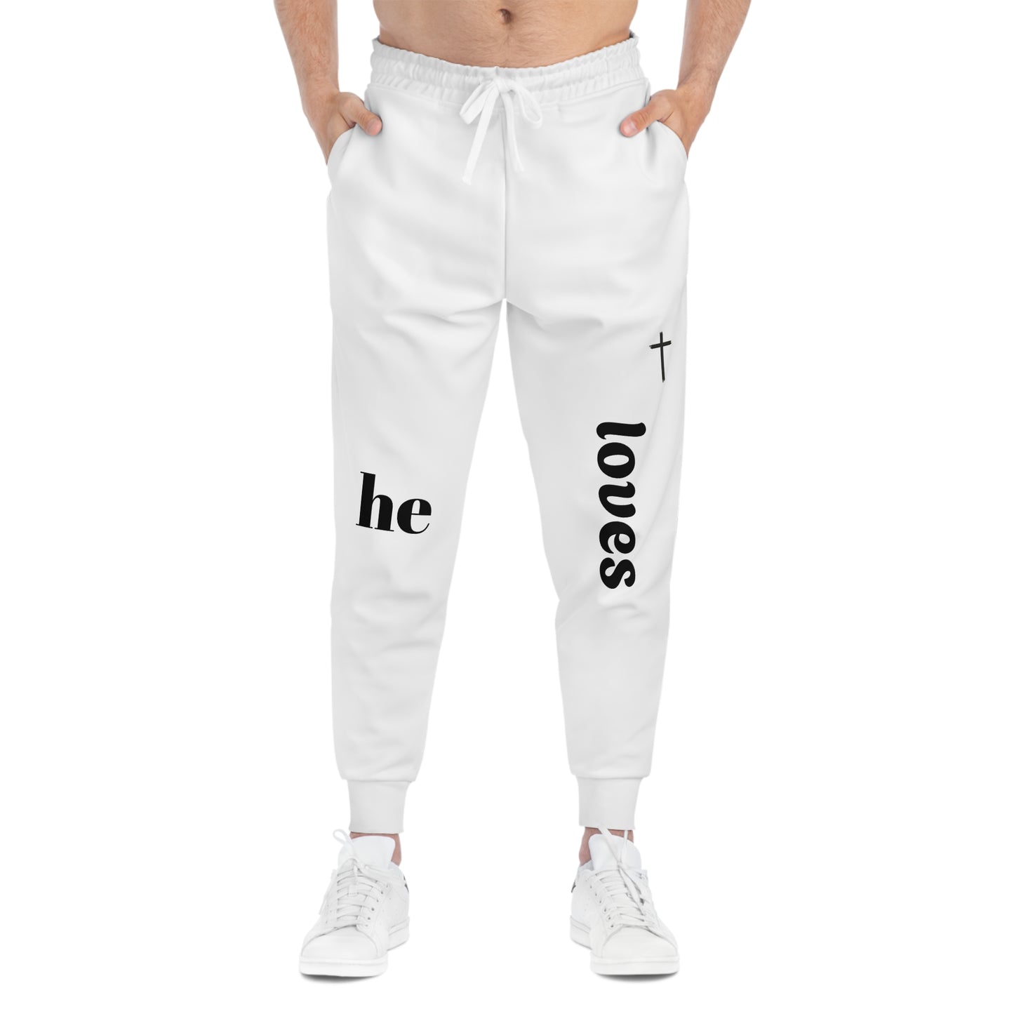 Faith-Inspired Athletic Joggers for Comfort and Style