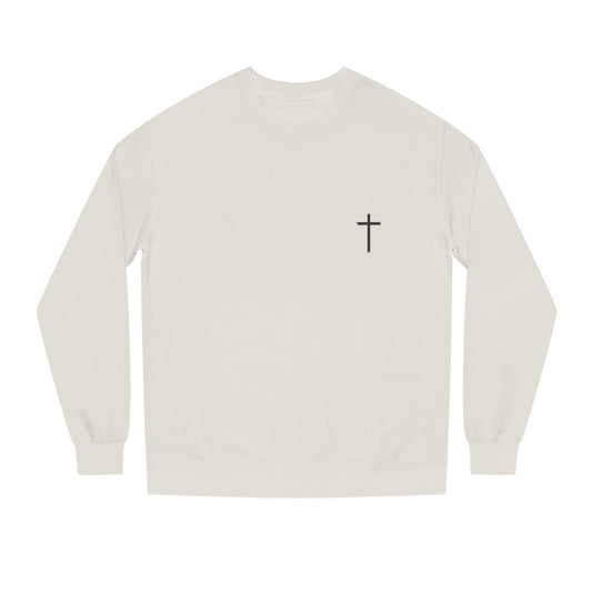 Christian Inspirational Unisex Crew Neck Sweatshirt - "Jesus Christ is the Same Yesterday and Today"