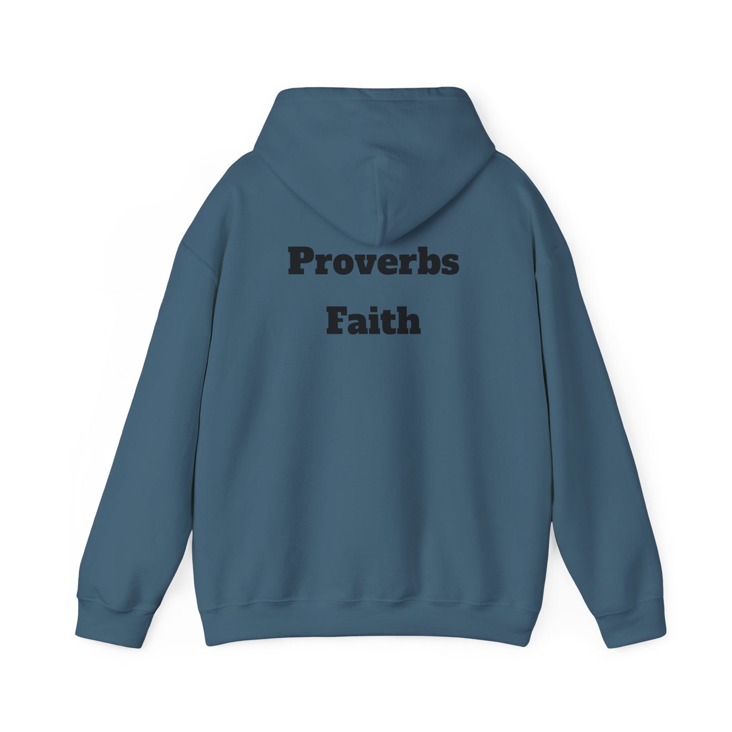 Inspirational Proverbs Hoodie | Faith Quotes Unisex Sweatshirt