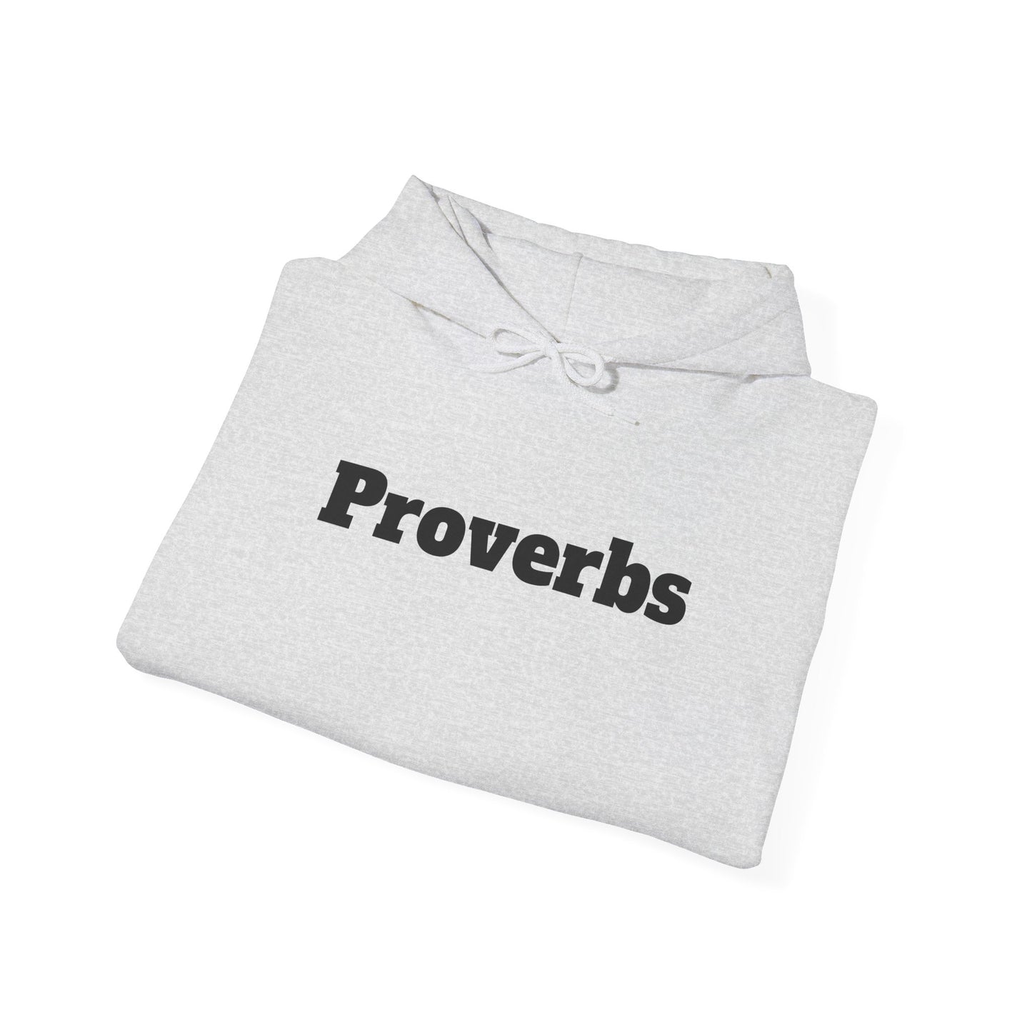 Inspirational Proverbs Hoodie | Faith Quotes Unisex Sweatshirt