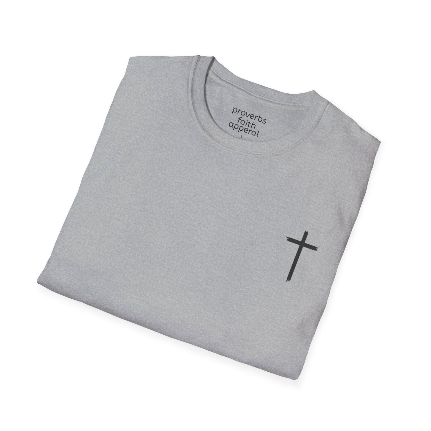 Faith-Inspired Unisex Softstyle T-Shirt - 'Jesus Loves You' Design