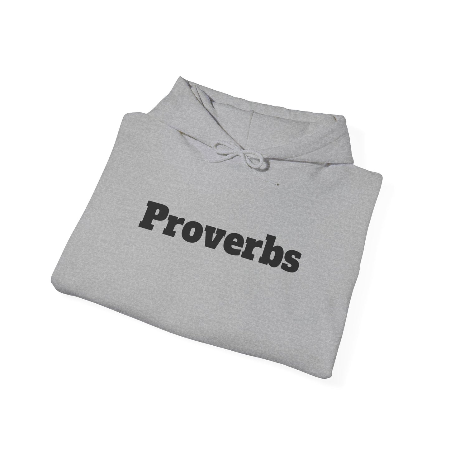 Inspirational Proverbs Hoodie | Faith Quotes Unisex Sweatshirt