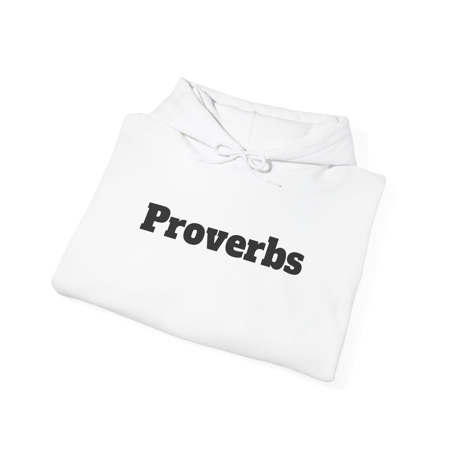 Inspirational Proverbs Hoodie | Faith Quotes Unisex Sweatshirt