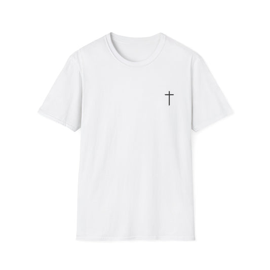 Faith-Inspired Unisex Softstyle T-Shirt - 'Fear the Lord' with Cross Design