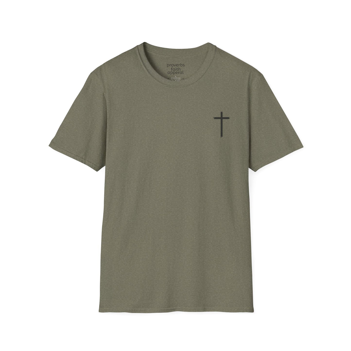 Faith-Inspired Unisex Softstyle T-Shirt - 'Jesus Loves You' Design