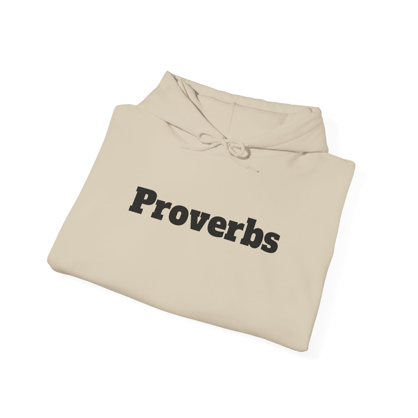 Inspirational Proverbs Hoodie | Faith Quotes Unisex Sweatshirt